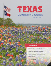 Municipal Publishing, LLC is proud to present the 2016-2017 Texas Municipal Guide. <br/>