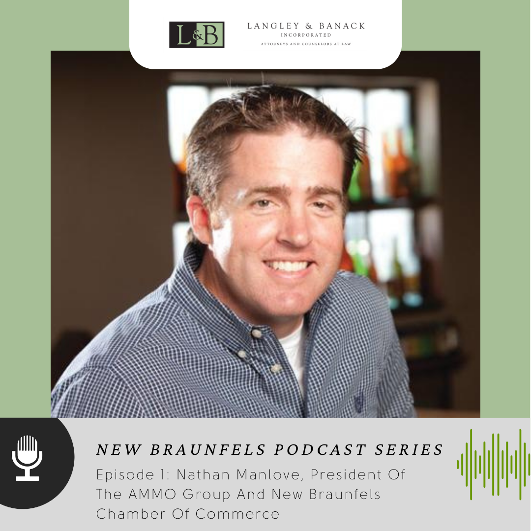 New Braunfels Series Nathan Manlove, President of the AMMO Group and