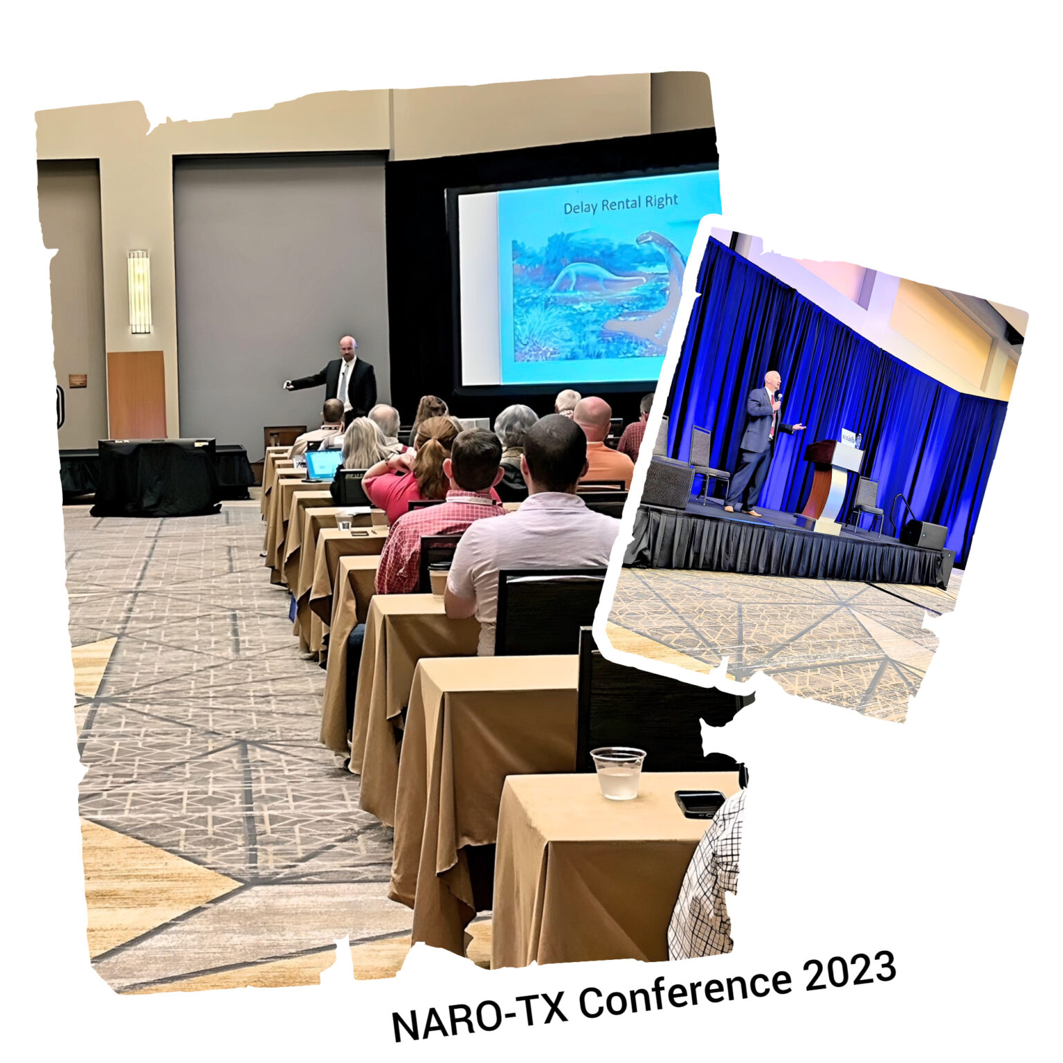 NARO Texas Chapter President Clinton Butler's on the '23 conference